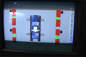 Digital Laser 4 Wheel Alignment System